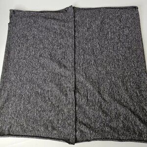 Lululemon Vinyasa Rulu Scarf Wrap Infinity Heathered Grey Reversible Preppy OS